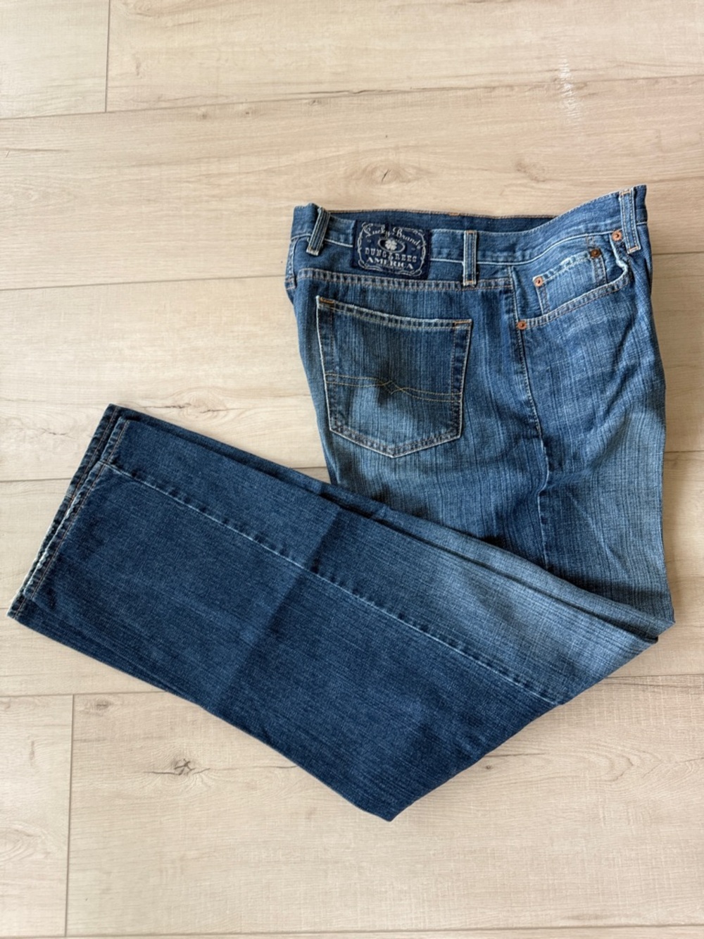 Mens Lucky Brand Jeans size 34 Bootcut